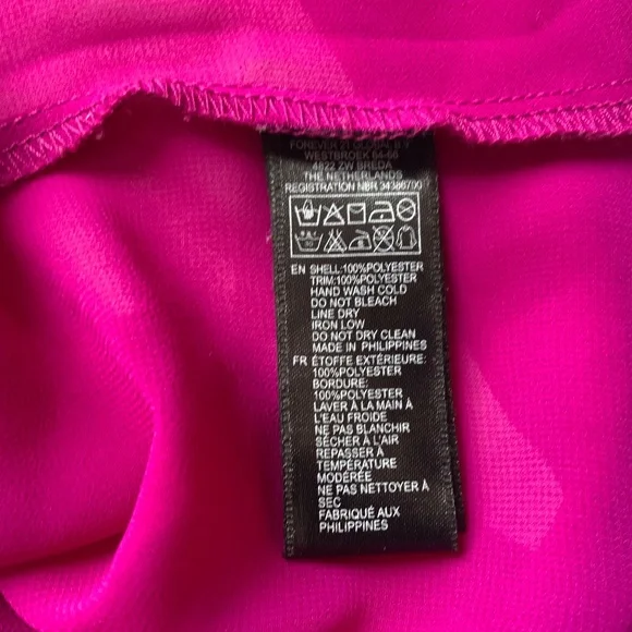 Women Purple sleeveless dressy blouse - L SIZE - Forever 21 - Picture 3 of 4